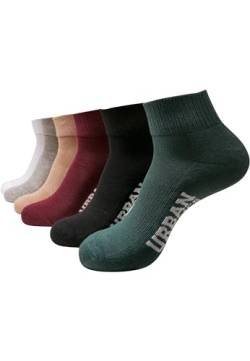 Urban Classics Unisex High Sneaker 6-Pack Socken, wintercolor, 35-38 von Urban Classics