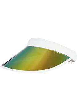 Urban Classics Unisex Holographic Visor Visier, white/multicolor, Einheitsgröße EU von Urban Classics