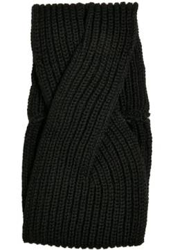 Urban Classics Unisex Knitted Headband Stirnband, Schwarz, Einheitsgr e EU von Urban Classics