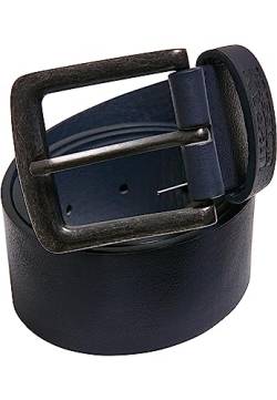 Urban Classics Unisex Leather Imitation Belt Gürtel, Navy, XL von Urban Classics