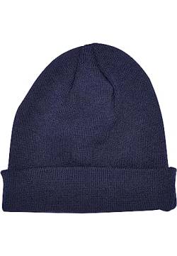 Urban Classics Unisex TB5650-Recycled Basic Beanie Hat, spaceblue, one Size von Urban Classics