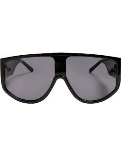 Urban Classics Unisex Sonnenbrille für Männer und Frauen mit Aufbewahrungshülle, Sunglasses Florida, black, one size von Urban Classics