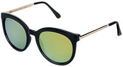 Urban Classics Unisex Sunglasses October UC Sonnenbrille, Black/Yellow, one Size von Urban Classics