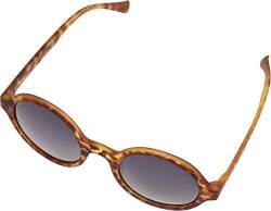 Urban Classics Unisex Sunglasses Retro Funk UC Sonnenbrille, Brown Leo/Grey, one Size von Urban Classics