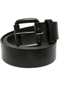 Urban Classics Unisex Synthetic Leather Thorn Buckle Casual Belt, Black, L/XL von Urban Classics