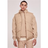 Urban Classics Weste - Arrow Puffer Vest - S bis XXL - für Männer - Größe M - sand von Urban Classics