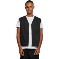 Urban Classics Weste - Organic Cotton Vest - S bis XL - für Männer - Größe L - schwarz von Urban Classics