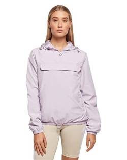 Urban Classics Women's Ladies Basic Pull Over Jacket Jacke, Lilac, 3XL von Urban Classics