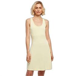 Urban Classics Women's Ladies Modal Short Racer Back Dress Kleid, softyellow, M von Urban Classics