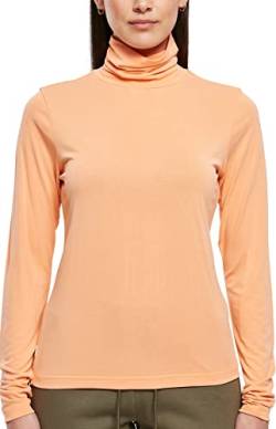 Urban Classics Women's TB4732-Ladies Modal Turtleneck Longsleeve T-Shirt, Papaya, XS von Urban Classics