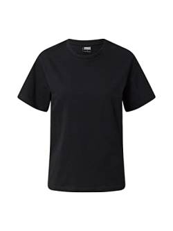 Urban Classics Women's TB4810-Ladies Recycled Cotton Boxy Tee T-Shirt, Black, L von Urban Classics