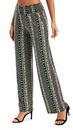 Urban CoCo Damen Boho Palazzo Hose Weites Bein Loungehose, #18, M von Urban CoCo