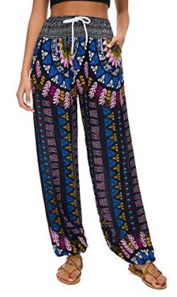 Urban GoCo Damen Haremshose Boho Hippie Hose (Large, 18) von Urban GoCo