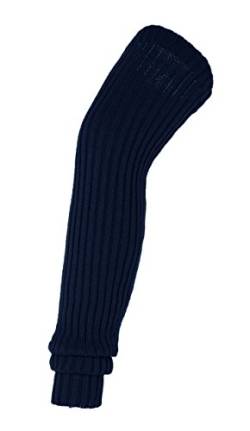 Urban GoCo Damen Stulpen Overknee Strick Beinwärmer (Navy blau) von Urban GoCo