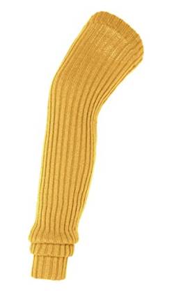 Urban GoCo Damen Stulpen Overknee Strick Beinwärmer (Turmeric) von Urban GoCo