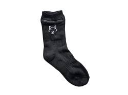 Urban Survivor Erwachsene Socken - Hochwertig verarbeitete Socken mit verschließbarer Tasche auf beiden Seiten. (DE/NL/SE/PL, Numerisch, 43, 46, Regular, Groß, Schwarz) von Urban Survivor
