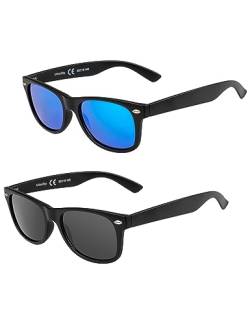 UrbanSky Sonnenbrille für Herren 2er-Pack, klassische Modelle (Mars) von UrbanSky