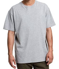 Urbandreamz Herren Heavy Oversized T-Shirt Grey - 4XL - von Urbandreamz