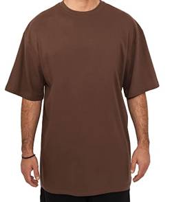 Urbandreamz Herren Tall T-Shirt Brown - 6XL - von Urbandreamz