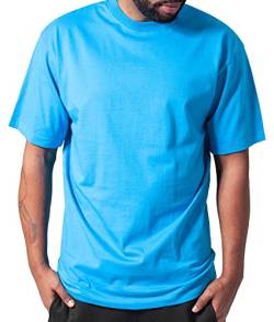 Urbandreamz Herren Tall T-Shirt Turquoise - 6XL - von Urbandreamz