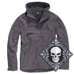 Urbandreamz Windbreaker Anthracite Gr. M von Urbandreamz