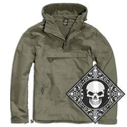 Urbandreamz Windbreaker Olive Gr. L von Urbandreamz