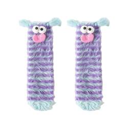 Urijk Warm Cozy Fluffy Cartoon Monster Socks Flauschige Socken Soft Floor Socken Dicke Winter Socken Wärmebettsocken Funny Fuzzy Socks Damen Fuzzy Socks Für Winter Frauen Und Mama von Urijk