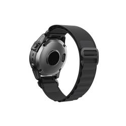 Nylonband passend for Garmin Fenix ​​7X 7 6X 6 Pro 5X Plus 3 HR 945 Quickfit Uhrenarmband Epix 2 Tactix Bravo 22mm 26mm Armband Armband (Color : B, Size : Quickfit 22mm) von UsmAsk