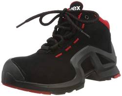 Uvex 1 X-Tended Support Arbeitsstiefel - Sicherheitsstiefel S3 SRC ESD - Rot-Schwarz, Größe:39 von Uvex