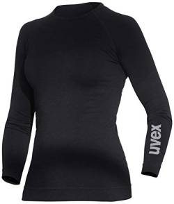 Uvex 88305 Seamless Funktions-Unterhemd - Frauen-T-Shirt Lang - Schwarz - XL/2XL von Uvex