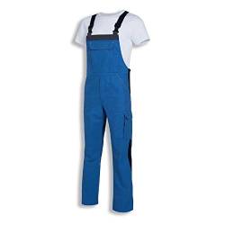 Uvex 8924 Arbeitshose - Sicherheits-Latzhose f. Herren - Blau - Gr 48/50 von Uvex