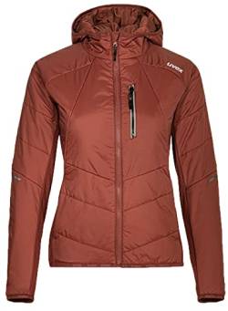 Uvex ADA 17501 Thermojacke - Frauen-Innenjacke mit Kapuze - Dunkelrot - M von Uvex