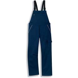 Uvex Herren-Latzhose 8840 texpert extra, 60% Baumwolle, 40% Polyester, Farbe: marine, Gr.: 60/62 von Uvex