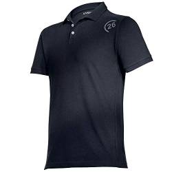Uvex K26 Herren-T-Shirt - Schwarze Männer-Poloshirt L von Uvex