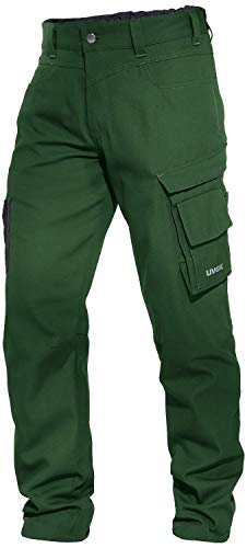 Uvex Perfexxion Basic 3853 Herren-Arbeitshose - Grüne Männer-Cargohose 29 von Uvex