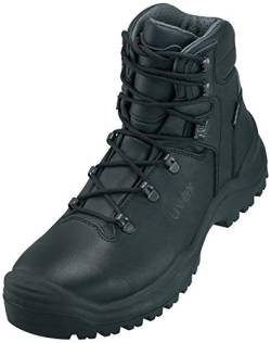 Uvex Quatro GTX Arbeitsschuhe - Sicherheitsstiefel S3 WR HI CI HRO SRC - Schwarz - Größe 40 von Uvex