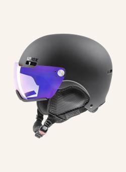 Uvex Skihelm 500 Visor V schwarz von Uvex