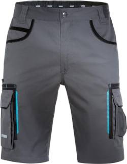 Uvex Tune-Up Arbeitshosen Männer Kurz - Shorts für die Arbeit - Grau - Gr 29W/Etikettengröße- 42 von Uvex