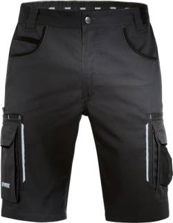 Uvex Tune-Up Arbeitshosen Männer Kurz - Shorts für die Arbeit - Schwarz - Gr 31W/Etikettengröße- 46 von Uvex
