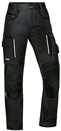 Uvex Tune-up Frauen-Cargohose - Bundhose für die Arbeit - Schwarz - 40 von Uvex