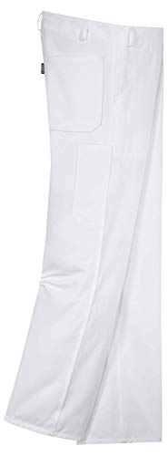 Uvex Whitewear 127 Herren-Arbeitshose - Weiße Männer-Bundhose 50 von Uvex