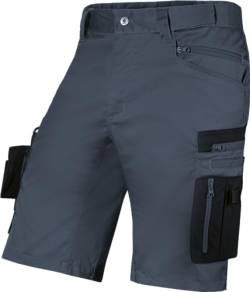 Uvex echor Bermuda - Kurze Arbeitshose - Herren-Cargohose - Stretch-Bund, Abriebfest & viel Stauraum - Dunkelblau - Gr. 42 von Uvex