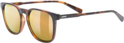 uvex LGL 49 Polavision Sportbrille S (6660 havanna mat, polavision/mirror gold (S3)) von Uvex