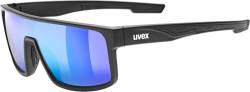 uvex LGL 51 Sportbrille (2215 black matt, mirror green (S3)) von Uvex