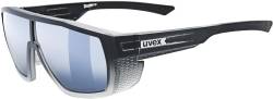 uvex MTN Style Sportbrille Colorvision (2281 black matt/fade, colorvision/mirror silver (S3)) von Uvex