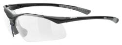 uvex Sportstyle 223 Sportbrille (2218 black/grey, clear (S0)) von Uvex