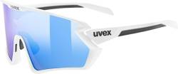 uvex Sportstyle 231 2.0 Sportbrille (8806 white matt, supravision mirror blue (S2)) von Uvex