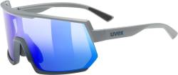 uvex Sportstyle 235 Sportbrille (5416 rhino/deep space mat, mirror blue (S2)) von Uvex