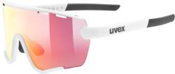 uvex Sportstyle 236 small Set Sportbrille (8816 white matt, mirror red (S2), clear (S0)) von Uvex