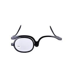 3 Farb-Make-up-Brille Make-up-Brille Einzellinse Rotierende Brille Frauen Make-up Essential Tool von Uxsiya